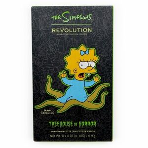 Makeup Revolution Simpsons Treehouse of Horror Eyeshadow Palette Alien Maggie